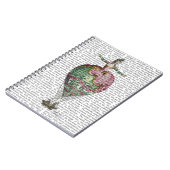 熱気球の女性2 ノートブック (左側)