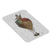 熱気球の女性3 マグネット (右側)