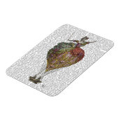 熱気球の女性3 マグネット (左側)