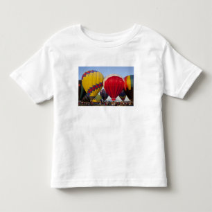 熱気球の打ち上げ トドラーTシャツ