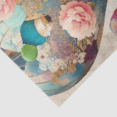 熱気球の抽象芸術コラージデコップページ 薄葉紙 (詳細)