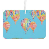 熱気球の水彩風船 カーエアーフレッシュナー (裏面)