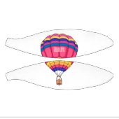 熱気球の漫画イラストレーション ミニバスケットボール (パネル)