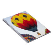 熱気球の発射 ノートブック (右側)