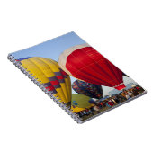 熱気球の発射 ノートブック (右側)