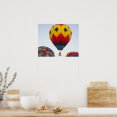 熱気球の発射 ポスター (キッチン)