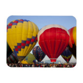 熱気球の発射 マグネット (横)