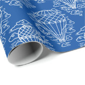 熱気球の移動 ラッピングペーパー (ロールコーナー)
