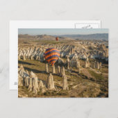 熱気球の空中表示， Cappadocia 2 ポストカード (正面/裏面)