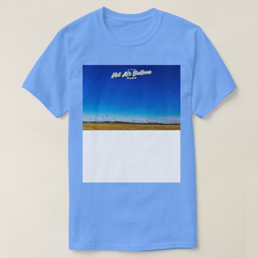 熱気球の練習5 Tシャツ (デザイン正面)