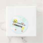 熱気球の赤男女兼用ちゃんシャワー フェイバータグ (インサイチュ)