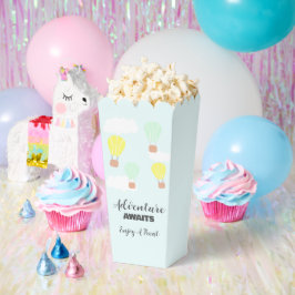 熱気球の赤男女兼用ちゃんシャワー フェイバーボックス