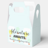 熱気球の赤男女兼用ちゃんシャワー フェイバーボックス (オープン)