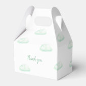 熱気球の赤男女兼用ちゃんシャワー フェイバーボックス (裏面サイド)