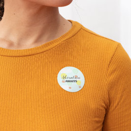 熱気球の赤男女兼用ちゃんシャワー ラウンドシール