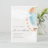 熱気球の雲スター我々はカードを移動 サンキューカード (スタンド正面)