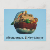 熱気球はがき ポストカード (正面)