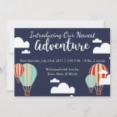 熱気球アドベンチャー誕生のお知らせ 案内状 (裏面)