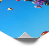 熱気球アルバカーキNMブルースカイ ポスター (角)