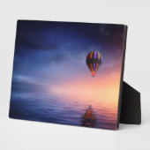 熱気球アートデコールプラーク フォトプラーク (側面)