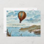 熱気球アートワーク ポストカード (正面/裏面)