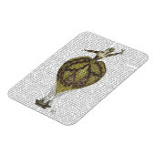 熱気球ウーマン1 マグネット (左側)