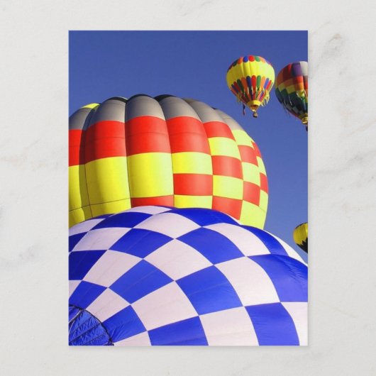 熱気球カスタム葉書 ポストカード (正面)