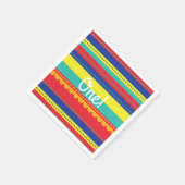 熱気球カラフル誕生会 スタンダードカクテルナプキン (角)