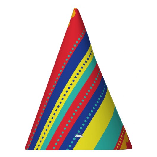 熱気球カラフル誕生会 パーティーハット (右)