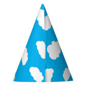 熱気球カラフル誕生会 パーティーハット (裏面)