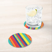 熱気球カラフル誕生会 ラウンドペーパーコースター (インサイチュ)