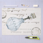 熱気球カルテフランスのデクページ 薄葉紙 (クラフト)