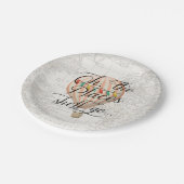 熱気球ガールマップ行く場所 ペーパープレート (アングル)