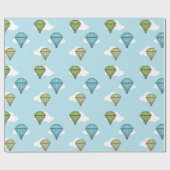 熱気球ギフトラップ ラッピングペーパー (フラット)