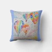 熱気球グッドモーニングサンシャインクッション クッション (裏面)