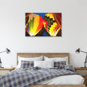 熱気球グロー キャンバスプリント (インサイチュ (寝室))