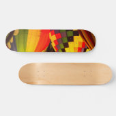 熱気球グロー スケートボード (横)