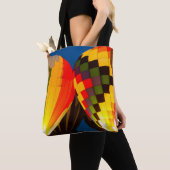 熱気球グロー トートバッグ (クローズアップ)