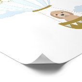 熱気球ゴールデンドール子供部屋デコールポスター ポスター (角)