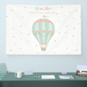 熱気球ジェンダーが背景を明らかにする 横断幕 (トレードショー)