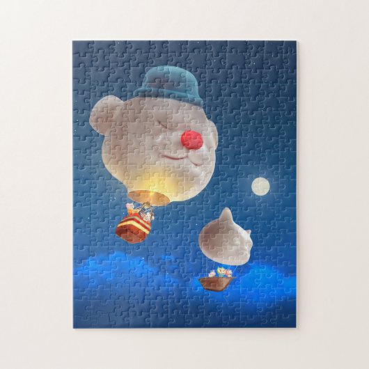 熱気球ジグソーパズル ジグソーパズル (縦)