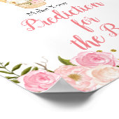 熱気球ジャングル動物のベビー予測 ポスター (角)