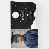 熱気球スター卒業写真発表 横断幕 (縦)