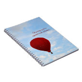 熱気球スパイラルノート ノートブック (右側)