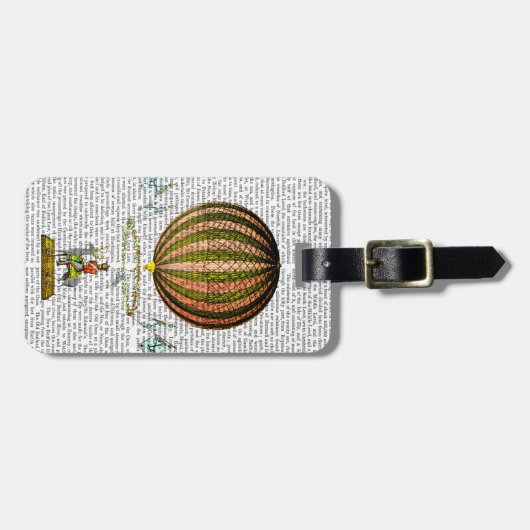 熱気球ゼファイア2 ラゲッジタグ (正面横)