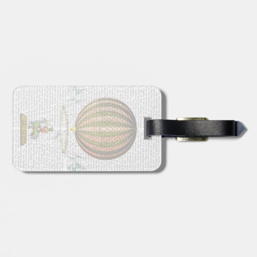 熱気球ゼファイア2 ラゲッジタグ (裏面横)