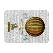 熱気球ゼフィス2 マグネット (横)