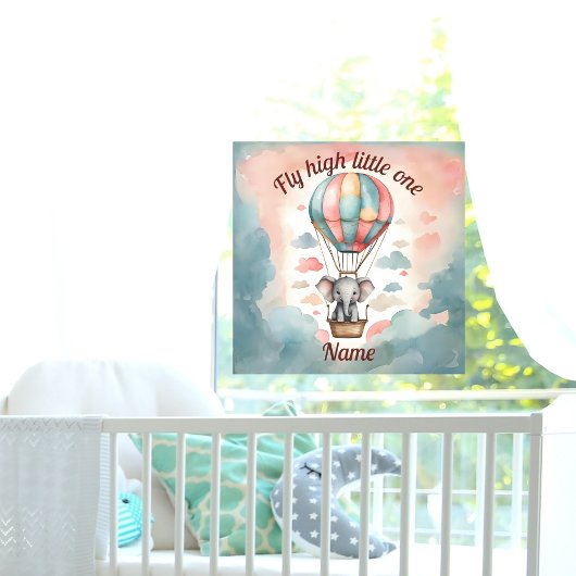 熱気球ゾウ ウィンドウサイン