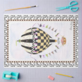 熱気球デコペお洒落ージ紙 薄葉紙 (クラフト)