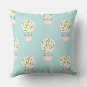 熱気球デザイン枕 クッション (裏面)